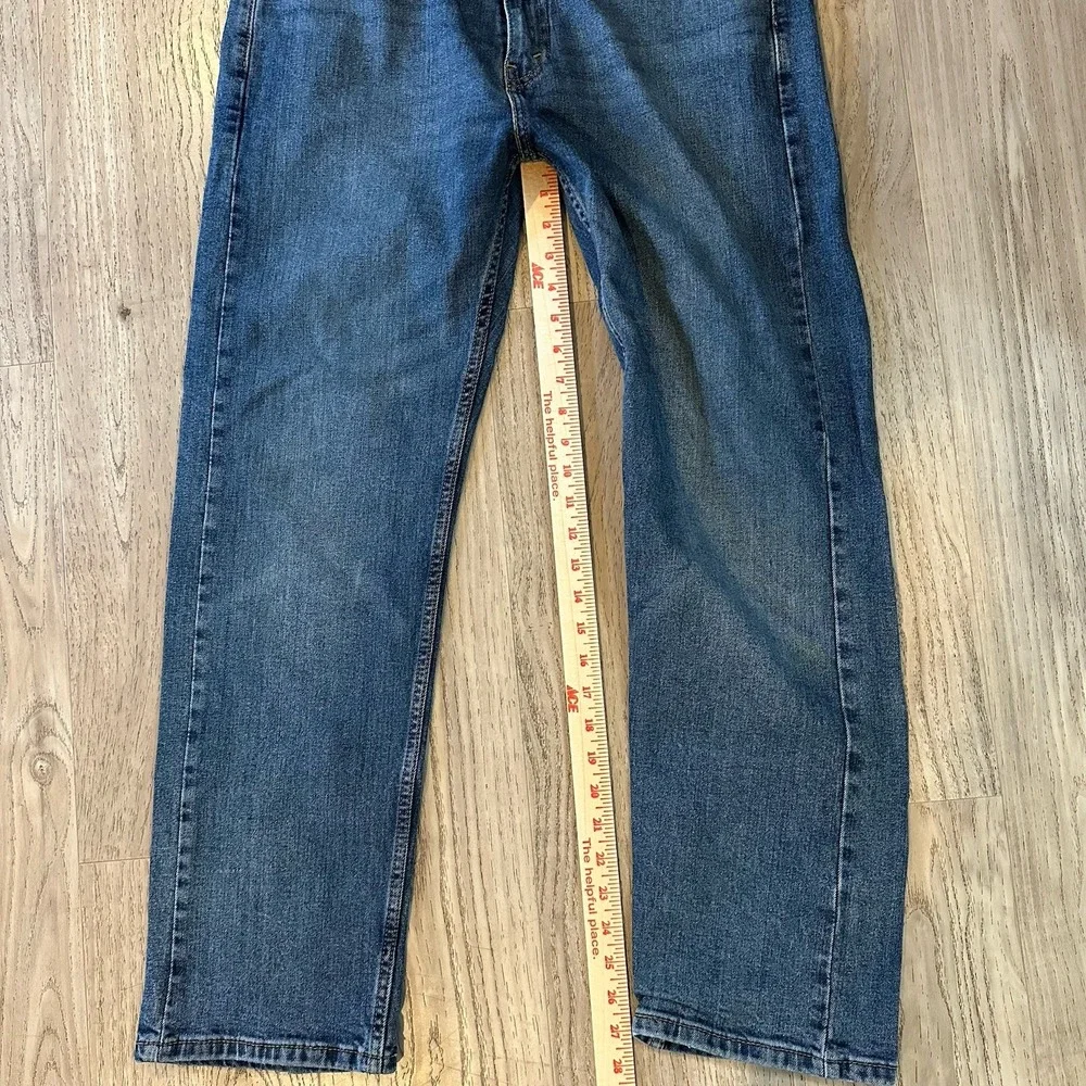 Levi's 505 Jeans Mens‎ Size 34X30 Blue Denim Cotton Classic Regular Straight Fit